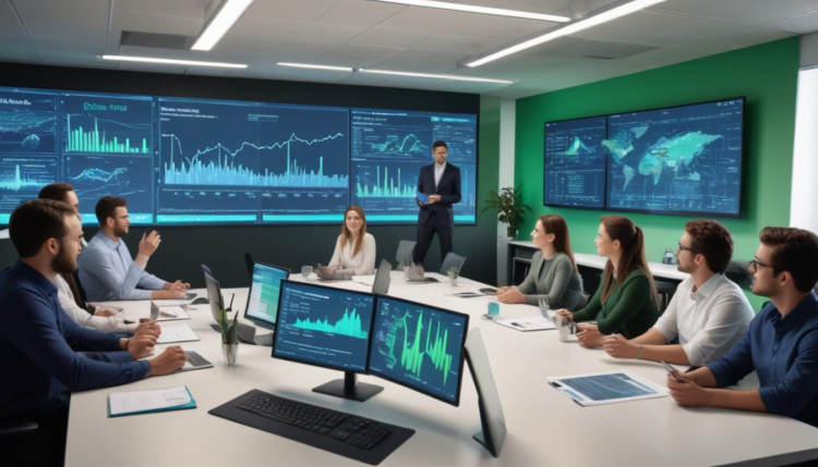 Inwiefern kann ein Team mithilfe von Low-Code-Plattformen Daten analysieren?