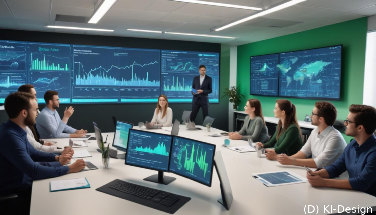 Inwiefern kann ein Team mithilfe von Low-Code-Plattformen Daten analysieren?