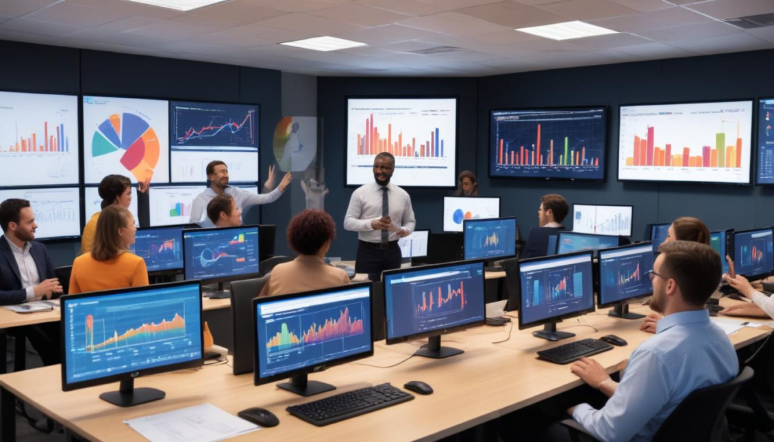 Was könnte eine Organisation mithilfe von Digitalisierung tun, um mehr Effizienz zu erreichen?