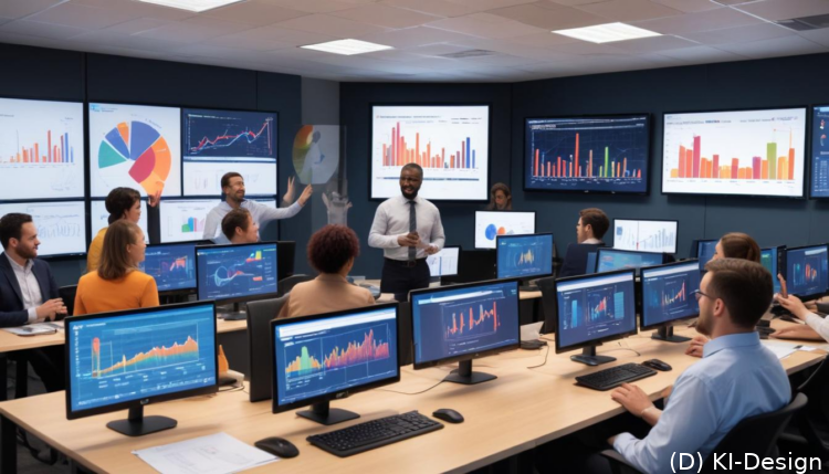 Was könnte eine Organisation mithilfe von Digitalisierung tun, um mehr Effizienz zu erreichen?