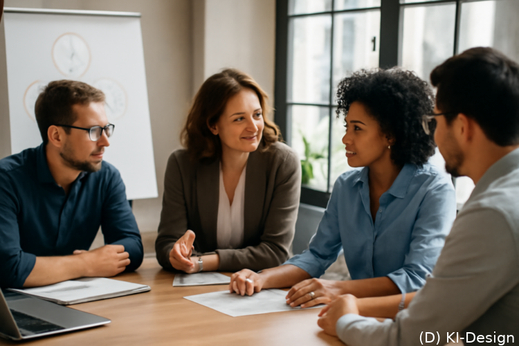 Silos abbauen: Offene Kommunikation und interdisziplinäre Zusammenarbeit fördern Effizienz und Innovation im Team.