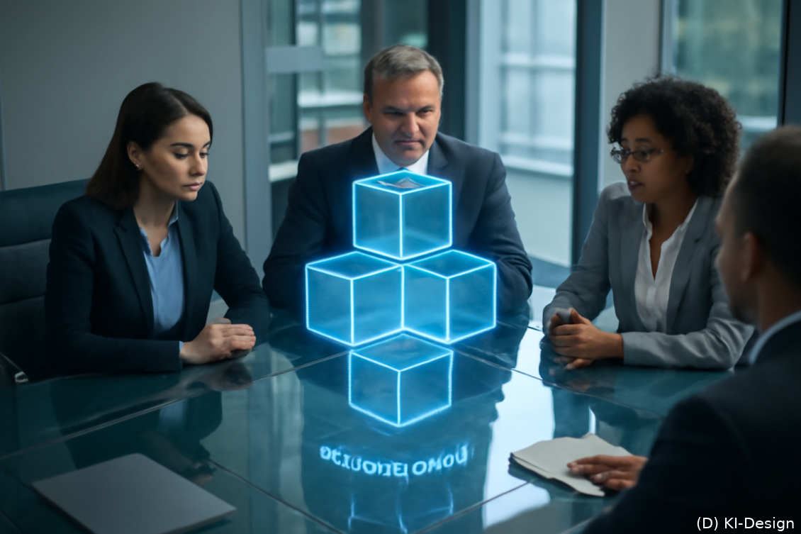 Blockchain senkt Kosten durch Transparenz, Automatisierung und effiziente Ressourcenteilung in Unternehmen.
